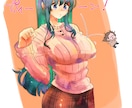 パキッとカラフルな絵柄でCP絵・夢絵を描きます まずはお気軽にご相談ください！貴方のイメージを形にします！ イメージ4