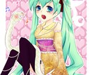 可愛いイラスト一生懸命描きます 可愛い、かっこいい、中性的なイラスト得意です♡ イメージ1