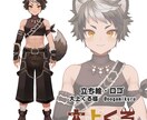 LIVE2D用パーツ分けイラストを作成致します Vtuberデビュー・新たにアバターが欲しい方は是非！ イメージ5