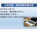 経営革新等支援機関のプロが経営革新計画を作成します 認定を取ると様々な公的支援策が得られ、補助金審査にも有利！ イメージ1
