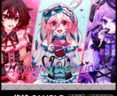 色んなイメージに合わせたオリキャラ一枚絵を描きます 個人鑑賞用や個人サイト、動画のサムネにもぜひ！ イメージ1