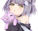 Vtuberさん必見！SDイラスト描きます サムネやアイコン、アクキーなどにぴったりなイラストです。 イメージ2