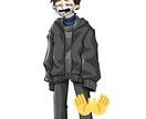 動画などに使える立ち絵描きます どこかポップで表情豊かなのがポイントです！ イメージ1