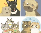 ペットの似顔絵アイコンお描きします 犬、猫、鳥などペットの似顔絵アイコンを作成致します！ イメージ3