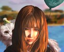 アニメとリアルが混在した人物イラストを描きます 発展途上絵師の全力投球！人物以外の動物も描きます。 イメージ3