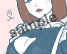 SNSで使える似顔絵イラスト描きます 自撮り写真などを参考に、独自のタッチで描かせて頂きます！ イメージ2