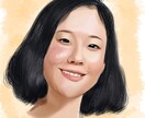 水彩画風の似顔絵を描きます デジタルで水彩画風の似顔絵です！ イメージ2