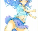手描きで優しいイラスト描きます デジタルとは違った優しい雰囲気があります イメージ2