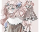 TRPG・配信向けキャラクター立ち絵制作します 立ち絵素材としてご利用いただけるキャラクター立ち絵の制作。 イメージ1