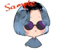 ミニキャラSNSアイコン　似顔絵描きます デフォルメ化したイラスト　SNS ブログなどのアイコンに イメージ3