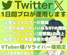VTuber専用！プロがTwitterを運用します お試しで１日～ご利用◎Vライバー様も◎専属プロがXを運営！ イメージ1