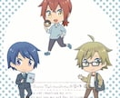 デフォルメキャラクター（2〜3頭身）を制作致します 商用可◆キャラクターで目を引くweb画面や印刷物に！ イメージ6