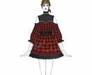 洋服をデザインします ちょっと奇抜でかわいいデザインが得意です。 イメージ10