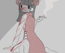 アイコン、ヘッダー、イラスト描きます 綺麗で丁寧な線画を心がけています。 イメージ2