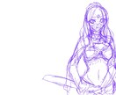 商用利用可！動画イラスト、キャラデザ承ります 90年代後半っぽい懐かしい絵柄なんてどうでしょうか イメージ2