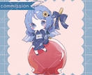 商用利用可！ミニキャライラスト制作します グッズ制作、配信活動、SNSなどに彩りを☘️ イメージ6
