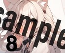 オリジナルのアニメ風イラストを提供します あなただけのオリジナルイラスト！権限全て譲渡！自由に使えます イメージ8