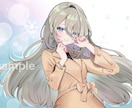 アイコン/グッズ/立ち絵/商用など一枚絵描きます 様々な用途に対応！繊細でキラキラしたイラスト描きます♡ イメージ5