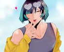 アイコン、立ち絵など描きます 人外得意です！一次、二次創作、小説の挿絵など イメージ4