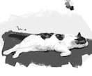 猫の絵を描きます 雰囲気のあるリアルで可愛い飼い猫の絵をお描きします イメージ4