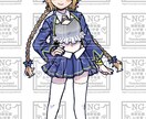 ポップで可愛いイラスト・アイコン作成いたします オリジナルのアイコンや立ち絵イラストが必要な方におすすめです イメージ8