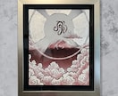 世界に一枚だけの、和風絵画をお届けします 完全一点物｜制作風景をYouTubeで公開希望の方も歓迎！ イメージ7