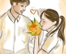 最短1日＊写真をおしゃれなイラストにします あなたの写真をアイコン等に使えるおしゃれなイラストに！ イメージ4