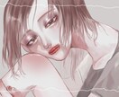 1枚絵/SNS用アイコン描きます アンニュイで綺麗な女の子を描きます！ご要望受け付けます イメージ4