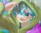 感情豊かな可愛いキャラを鮮やかな色彩で描きます "厚塗りで描く"鮮やか×キュート×ドラマチック イメージ2