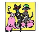 ポップでかわいいペット様のイラストを提供いたします 最短即日！修正無料＆安心の追加料金なし♪ イメージ1