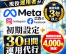 Meta広告の初期設定と30日間運用を代行します 現役運用者がInstagram・Facebook広告を支援 イメージ1