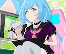 配信者の知り合いみのサービスになります 配信や広告で使用するためのキャラクターアイコンを作成します イメージ1