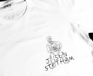 イラストデザイン、手書きTシャツを作成しています あなたの好みのデザインを私のタッチで唯一無二のイラストに イメージ6