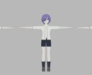3Dアニメのキャラクターを作るます ブレンダーで3Dキャラクター作成 イメージ8