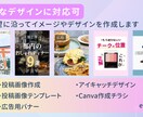ターゲットに届くInstagram運用を行います 認知拡大・集客・商品PRまで目的に合わせた提案で設計から運用 イメージ2