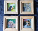 あなたのペットの写真から絵を描きます ペットの絵をプラバンに描きレジンでツヤツヤの作品にします イメージ7