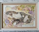 愛らしいペットさんの似顔絵を色鉛筆で描きます "うちの子"の特別な1枚はいかがでしょう イメージ1