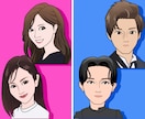 ポップな似顔絵お描きします 名刺、SNSアイコン、プレゼントなどに！ イメージ5