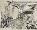 ご希望のイラストを製作致します 漫画・アニメ系イラスト,ペン画による動物や風景等のリアル画 イメージ6