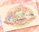 Twitterで大好評！手書き風アイコン描きます 依頼実績170超え！オリジナルキャラをゆるふわアイコンに イメージ2