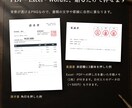 PDFにそのまま押せる電子印鑑を作ります 印影1点・見本1点。透過PNGと押し方メモ付き イメージ3