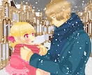 老若男女、テイスト問わずイラスト3日で描きます 少女漫画系、ゆるふわ系、ダーク系モンスターなどお任せください イメージ1