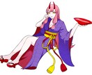 夢絵やペア画、単体イラスト、等身を描きます 男キャラ、角キャラ、和装、胸筋が特に得意です イメージ6