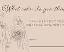 結婚式を彩る色当てクイズ小物一式をお作りいたします 色当てクイズグッズ一式をデザインいたします.*･ﾟ イメージ3