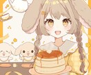 全力で可愛い女の子を描きます 商用無料！配信や記念日におすすめです イメージ4