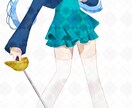 1枚絵、立ち絵、サムネ等心を込めて制作いたします 3月の依頼受付中！即対応いたします！ イメージ2