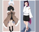 Vtuberアバター全身イラストを丁寧に制作します Vtuberアバターを可愛く、個性的に描きます！ イメージ1