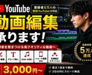 YouTube動画を丁寧に編集します YouTube登録者5万人の私が対応します イメージ1