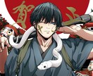 サムネなどに使える一枚絵を描きます 歌い手様やYoutube様向けのサムネ イメージ1