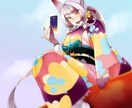 上半身のカッコ可愛いイラスト描きます ぱっと目を引くようなアイコンやサムネイルにしませんか？ イメージ9